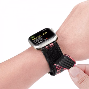 Rihm Dux Ducis Outdoor Apple Watch 42mm/44mm/45mm must / punane