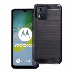 Ümbris jaoks Motorola E13 Carbon must