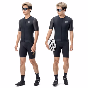 Rockbros 15200025 Short Sleeve Cycling Jersey Size XXXL - Black