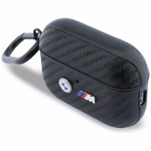 BMW Carbon Metal Logo Ümbris for AirPods Pro 3 - must