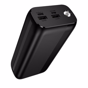 Borofone Power Bank 30000mAh BJ86A Victoria - 2xUSB - black