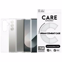 CARE by PanzerGlass Flagship Urban Combat Ümbris jaoks Samsung Galaxy Z Fold 7 - Läbipaistev