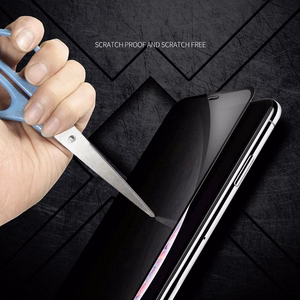 X-ONE Full Cover Extra Strong Privacy – iPhone 16 Pro/17/17 Pro jaoks, täisliimiga karastatud klaas 9H