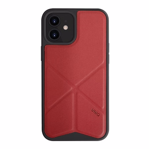 Uniq Transforma ümbris iPhone 12 mini jaoks - punane