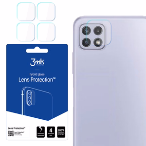 3MK FLEXIBLE GLASS LENS hübriidklaas SAMSUNG GALAXY A22 4G 4 tk. kaamerale