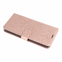 MEZZO Book ümbris jaoks SAMSUNG A34 5G mandala rose kuldne