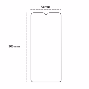 Karastatud klaas 2,5D jaoks Xiaomi Redmi 14C 4G