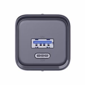 3mk Hyper Charger PD 33W GaN QC4+ PPS AFC FCP SCP 1A1C сетевое зарядное устройство - чёрный