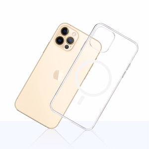 3mk Clear MagCase Ümbris jaoks Apple iPhone 12 Pro Max - läbipaistev