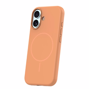 Silicone Thin Mag ümbris iPhone 17 6,3" karamell