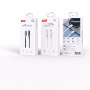 XO kaabel NB-Q282B PD USB-C - USB-C 1,0m 60W must
