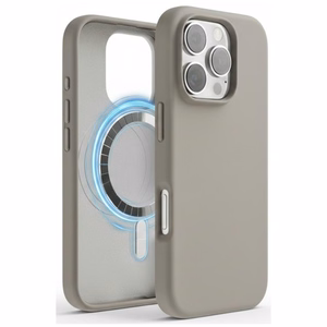 Силиконовый чехол "TM MagSafe Silicone" для iPhone 15 Pro Max глиняный