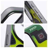 Ümbris jaoks Samsung S25 ULTRA Forcell F-Protect Levels Dual Layer 4D technology compatible with Magsafe Military Drop-Test cyber roheline