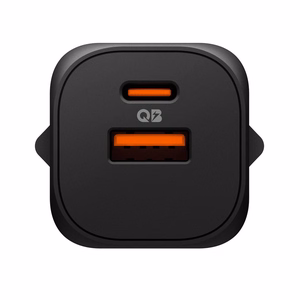 Spigen Essential EE352EU USB-C / USB-A 35W Wall Laadija - must