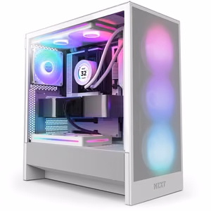NZXT корпус H5 Flow RGB 2024 белый