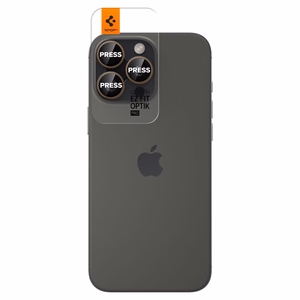 Spigen Optik Pro GLAS.TR ”EZ FIT” Camera Protector 2-PACK jaoks iPhone 16 Pro / Pro Max - Brown