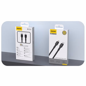 Dudao L9X 30W USB-C - Lightning Kaabel 2m - must