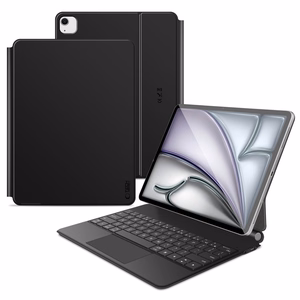Чехол Tech-Protect Smartcase Magnetic с клавиатурой для iPad Pro 12.9” (2020/2021/2022) / 13” (2024/2025/2026) - чёрный