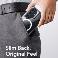 ESR Classic Hybrid Kickstand MagSafe ümbris Samsung Galaxy S26+ jaoks - Läbipaistev