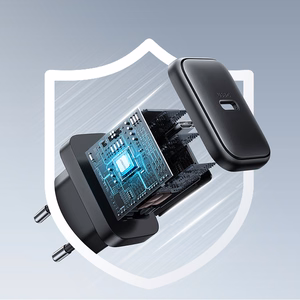 Laadija Joyroom JR-TCF23 25W USB-C + USB-C to USB-C kaabel 1.0m must