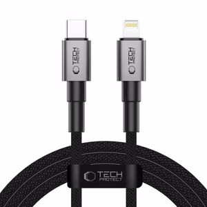 Tech-Protect Ultraboost DNA USB-C / Lightning PD27W/3A kaabel 200 cm - hall