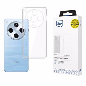 3mk Clear Ümbris jaoks Oppo Find X8 Pro - läbipaistev