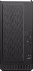 MSI MPG VELOX 100P AIRFLOW kesktorni mänguarvuti korpus, must, 3× 120 mm ventilaator + 1× 120 mm ARGB ventilaator, ARGB riba, USB Type-C, karastatud klaas, E-ATX/ATX/mATX/mini-ITX