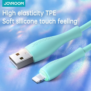 Joyroom Bowling Data Kaabel S-2030M8 USB-A / Lightning 3A 2m - roheline