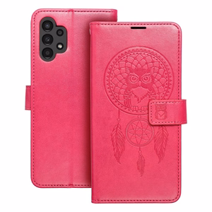 MEZZO Book ümbris jaoks SAMSUNG A13 4G dreamcatcher magenta