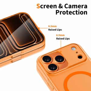Чехол Tech-Protect Magslim MagSafe для iPhone 17 Pro - оранжевый