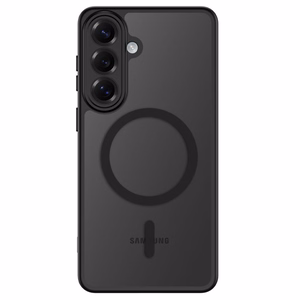 Tech-Protect BasicMag MagSafe Ümbris for Samsung Galaxy S26 - läbipaistev must