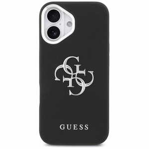 Guess Grained Big 4G Classic Logo ümbris jaoks iPhone 17 - must