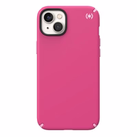 Speck Presidio2 Pro - Antibacterial iPhone 15 Plus / 14 Plus ümbris (Digitalpink / Blossompink / valge)