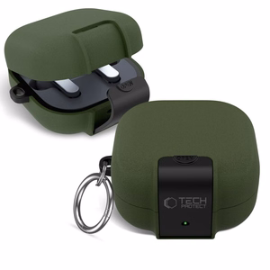 Tech-Protect Slim Hook ümbris Samsung Galaxy Buds 4 / 4 Pro jaoks roheline