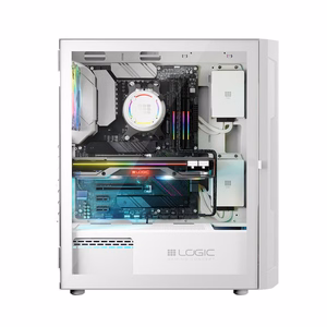 Logic ARAMIS ARGB MINIDI USB 3.0 Case valge