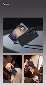 Benks Magnetic Armor Air Kevlar Ümbris Metal Frame 600D (J049) for Samsung Galaxy S26 Plus must