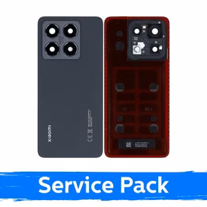Back Cover Compatible With Xiaomi 14T / Titan Black / (Service Pack)