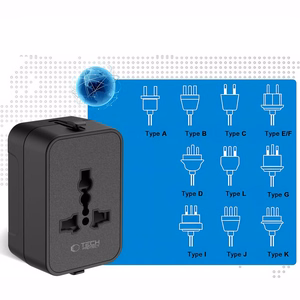 TECH-PROTECT TA300 reisiadapter EU / UK / US / AU must