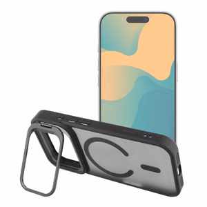 Case for iPhone 17 Pro Max / 18 Pro Max Forcell F-Protect Shadow Stand Premium compatible with MagSafe black