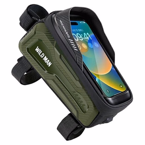 WILDMAN reisikott jalgratta raamile lukuga, 1L (4 "- 7"), M20, roheline