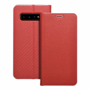 LUNA Book Carbon jaoks SAMSUNG S10 punane