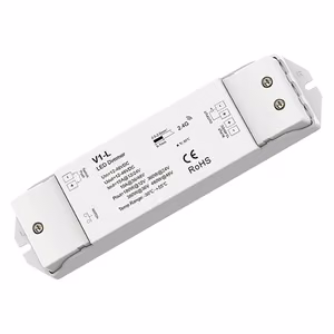 V1-L LED Controller, 12-48V, 1x15A, koos Push-Dimm