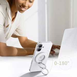 Tech-Protect MMR500 MagSafe Phone Hoidja - valge