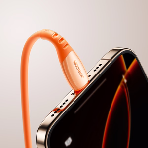 Joyroom S-A59 Vibrant Series 3A USB-A - Lightning kaabel 1.2m - oranž