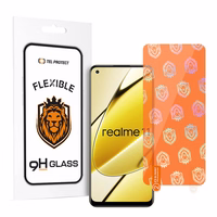 Tel Protect Best Flexible Hybrid Karastatud klaas jaoks REALME 11/13