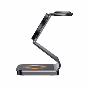 Tech-Protect QI15W-A29 3-in-1 Induktiivne Laadija koos MagSafe jaoks Smartphone / Apple Watch / AirPods - must