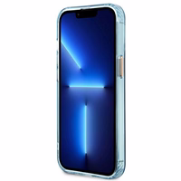Guess kuldne Outline Translucent MagSafe ümbris jaoks iPhone 13 Pro / iPhone 13 - sinine
