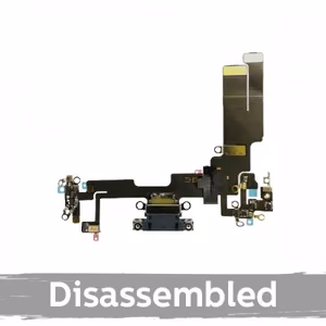 Laadimispistik ühilduv iPhone 14-ga koos šleifiga / kollane / (100% originaal / kasutatud)