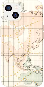 Ümbris T21-9349 Tech21 EvoArt iPhone 13 Wonderers Map