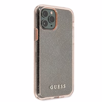 Guess GUHCN58PCGLPI iPhone 11 Pro roosa/roosa kõva ümbris Glitter